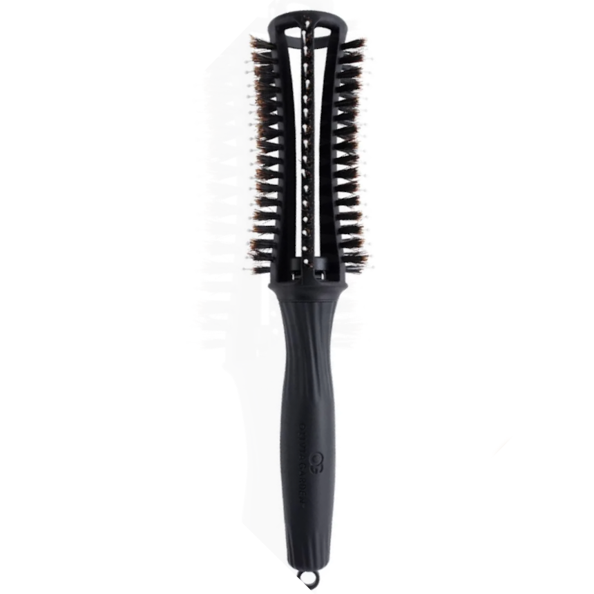 Брашинг Olivia Garden Finger Brush Round Black, 35 мм (BR-RND02-M)