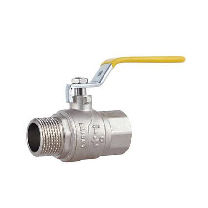 Кран кульовий SD Forte 1" ВН для газу (ручка) SF605G25, фото 1