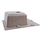 Гранітна мийка для кухні VALESO LIANA 6243 матова Карамель, фото 4