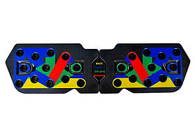 Упори (дошка) для віджимань зі змінним хватом EasyFit Wave EF-1368 (тренажер фігурний)