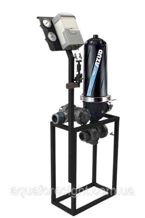 Автоматичний дисковий фільтр Azud ADF 116A-S (20 micron) продуктивність до 7 м³/год, фото 1