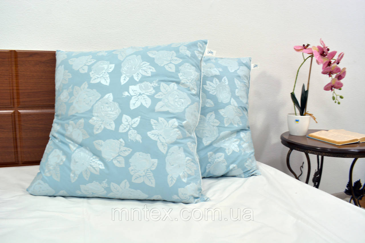 Подушка Пухова, 50% пух 50% перо, розмір 60х60 см