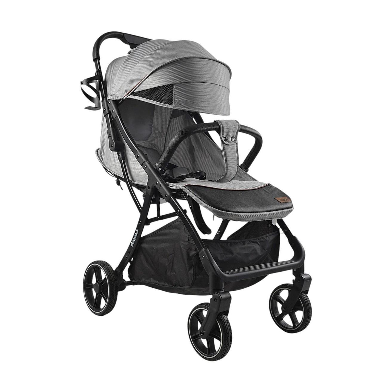 Дитячий прогулянковий візок JOY Geneva GN-64493 рама алюмінієва, футкавер, підсклянник, телескопічна ручка, фото 1