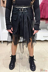 ОПТОМ Комплект 2-ка фатинова спідниця + спідниця баска (128 см)  No name 2125000891231