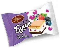 Бісквіт Буше Суфле | Лісові ягоди — вагові, 100 г.