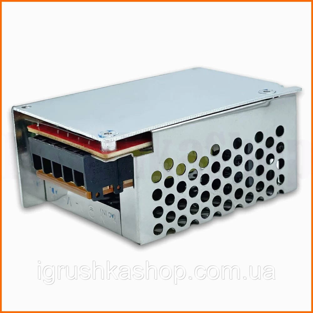 Блок живлення 12В 3А 36Вт імпульсний адаптер для LED стрічок камер відеоспостереження Arduino та електроніки, фото 1