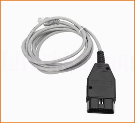 Кабель Ethernet OBD для діагностики та кодування BMW F-серії 2.5 м OBD II 16-pin RJ-45 для ICOM E-SYS