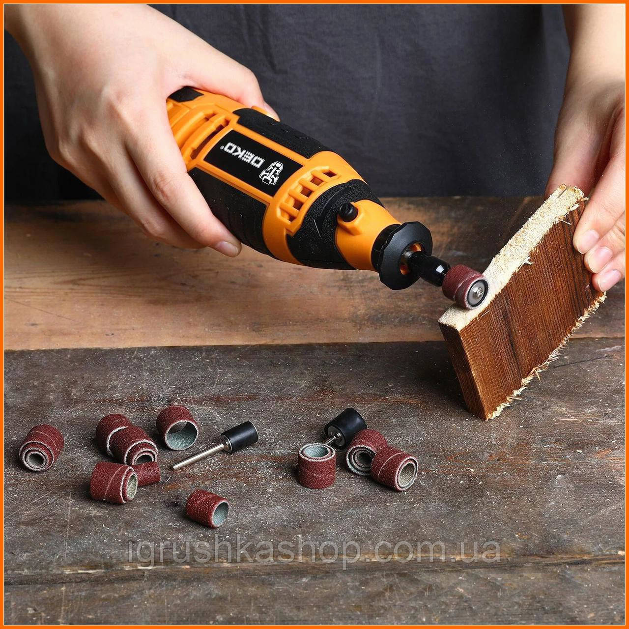 Набір шліфувальних насадок 285 шт для гравера та бормашини для полірування шліфування різання свердління та обробки м, фото 1