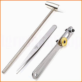 Набір інструментів для ремонту годинників 16 предметів у чохлі для годинникаря професійний комплект