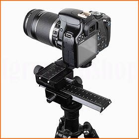 Дворівнева макрорейка для точного фокусування камери та макрозйомки 100 мм 50 мм 45х45 мм 515 г