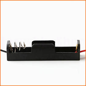 Відсік для однієї батареї AA 1.5В з проводами для підключення до Arduino та електроніки тримач акумулятора