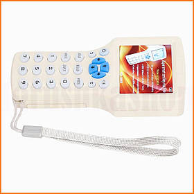 Копіювальник RFID і NFC міток універсальний зчитувач 10 частот з РК-дисплеєм 2.8 дюйма автономний