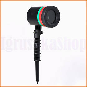 Лазерний проектор для новорічного вуличного освітлення світлове шоу RGBW USB садовий вологозахищений 6814181846