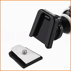 Гнучкий штатив для камери з кріпленням 3/8 дюймів до 2 кг для фото та відео зйомки на нерівних поверхнях