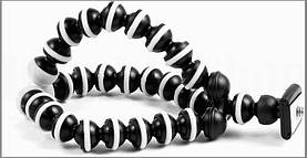 Гнучкий штатив для камери до 1 кг універсальне кріплення 1/4 дюйма компактний штатив-тренога розмір M