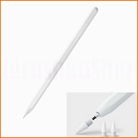 Активний Bluetooth стілус для малювання та письма на Apple iPad з магнітною зарядкою три змінні наконечники