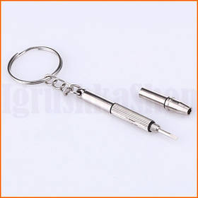 Набір гвинтів та гайок для ремонту окулярів годинника електроніки 1000 шт з викруткою у пластиковому контейнері