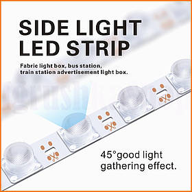 LED сегменти для підсвічування РК телевізора 6В 10 штук світлодіоди для ремонту та заміни підсвічування телевізорів