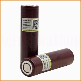 Акумулятор для вейпу та електроінструменту Liitokala 18650 3000 мАг 20А з клемами Li-ion 3.6В