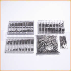 Шпильки для кріплення браслетів годинника набір 360 штук розмір 8-25 мм для ремонту наручного годинника