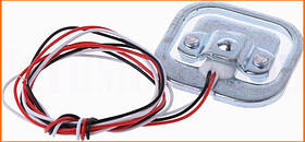 Тензодатчик до 50 кг для електронної ваги тензометричний розмір 3.4х3.4х0.8 см максимальне навантаження 200 кг