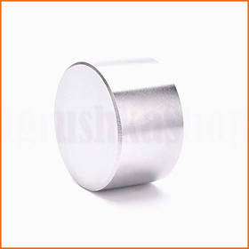 Неодимовий магніт диск N35 45x25 мм потужний з високою силою зчеплення та стійкістю до розмагнічування