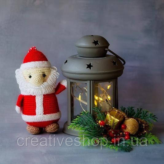 В`язана іграшка "Санта Клаус", фото 1