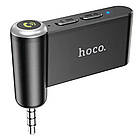 Bluetooth трансмітер FM з мікрофоном, Mini Jack 3,5 мм, Hoco E58 / ФМ модулятор в авто / Модулятор в машину, фото 3