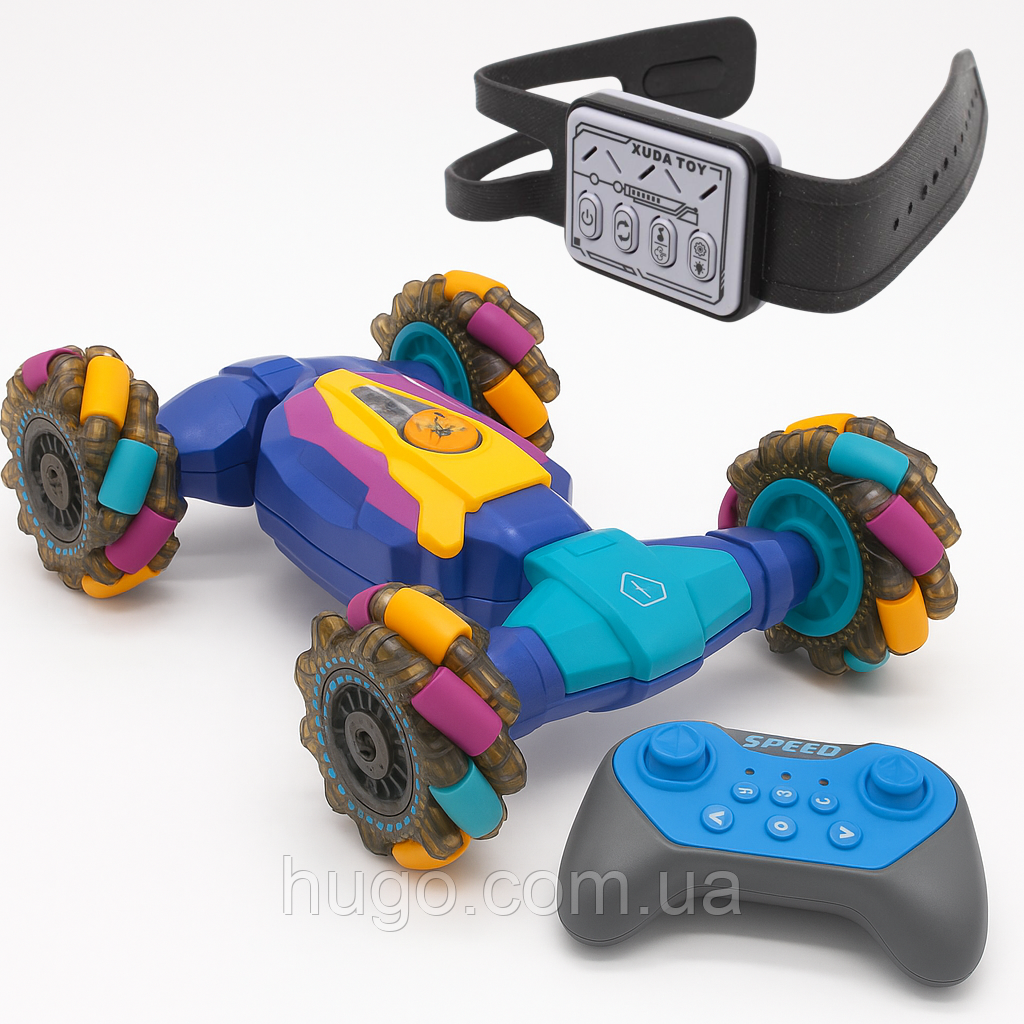 Машинка на радіокеруванні з датчиком жестів, Torsion Stunt 360° / Машинка-перевертиш / Машинка на пульті, фото 1