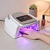 Лампа для манікюру 120W, LED + UV, SUN BQ-L16 / Ультрафіолетова LED + UV лампа для сушіння гель-лаку / Лампа сушки для нігтів, фото 2
