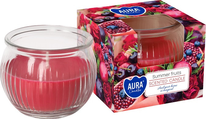 Свічка ароматична в склі Літні ягоди (sn69-405)