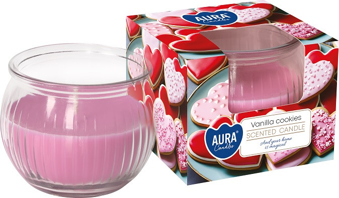 Свічка ароматична в склі Ванільне печиво (sn69-436)