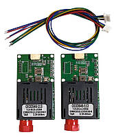 Модулі оптичних прийомопередавачів TTL Sky 1310nm/Ground 1550nm 80km DC 5,5-26V, інтерфейси RX/TX/AV/VCC/GND, FC