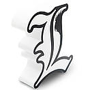 Лампа DEATH NOTE "L" (Зошит смерті), фото 4