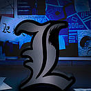 Лампа DEATH NOTE "L" (Зошит смерті), фото 6