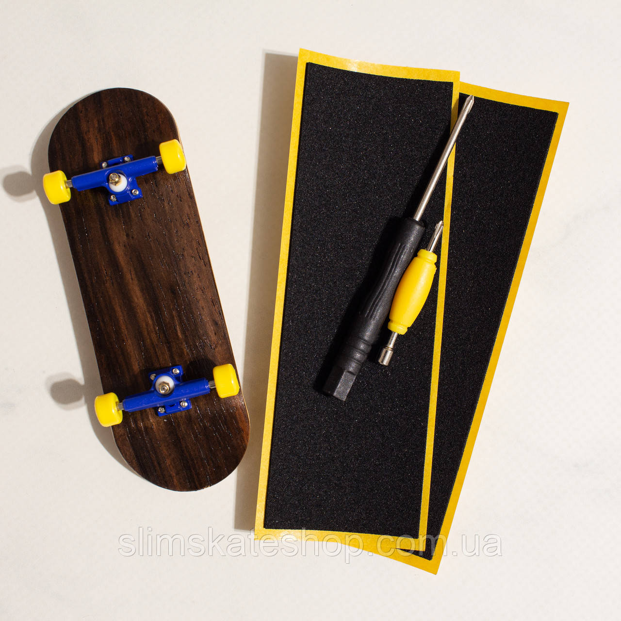 Дерев'яний фінгерборд Slim Сlassic 32 х 100 мм, фото 1