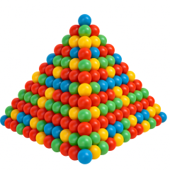 Дитячі кульки для сухого басейну InPool 48100, 100 шт, фото 1