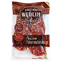 Салями Kraina Wedlin Select Ostrodzkie нарезка 100 г