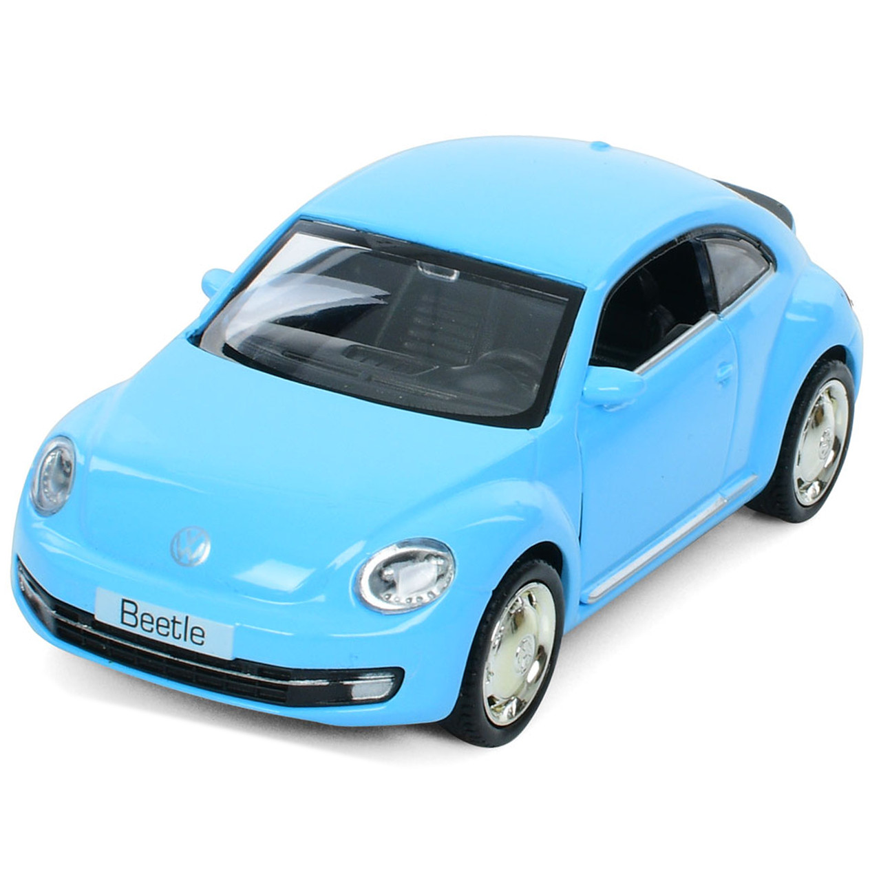 Машина метал Volkswagen New Beetle 2012 АвтоСвіт синя інерція 12*5*4 см (AS-3094), фото 1