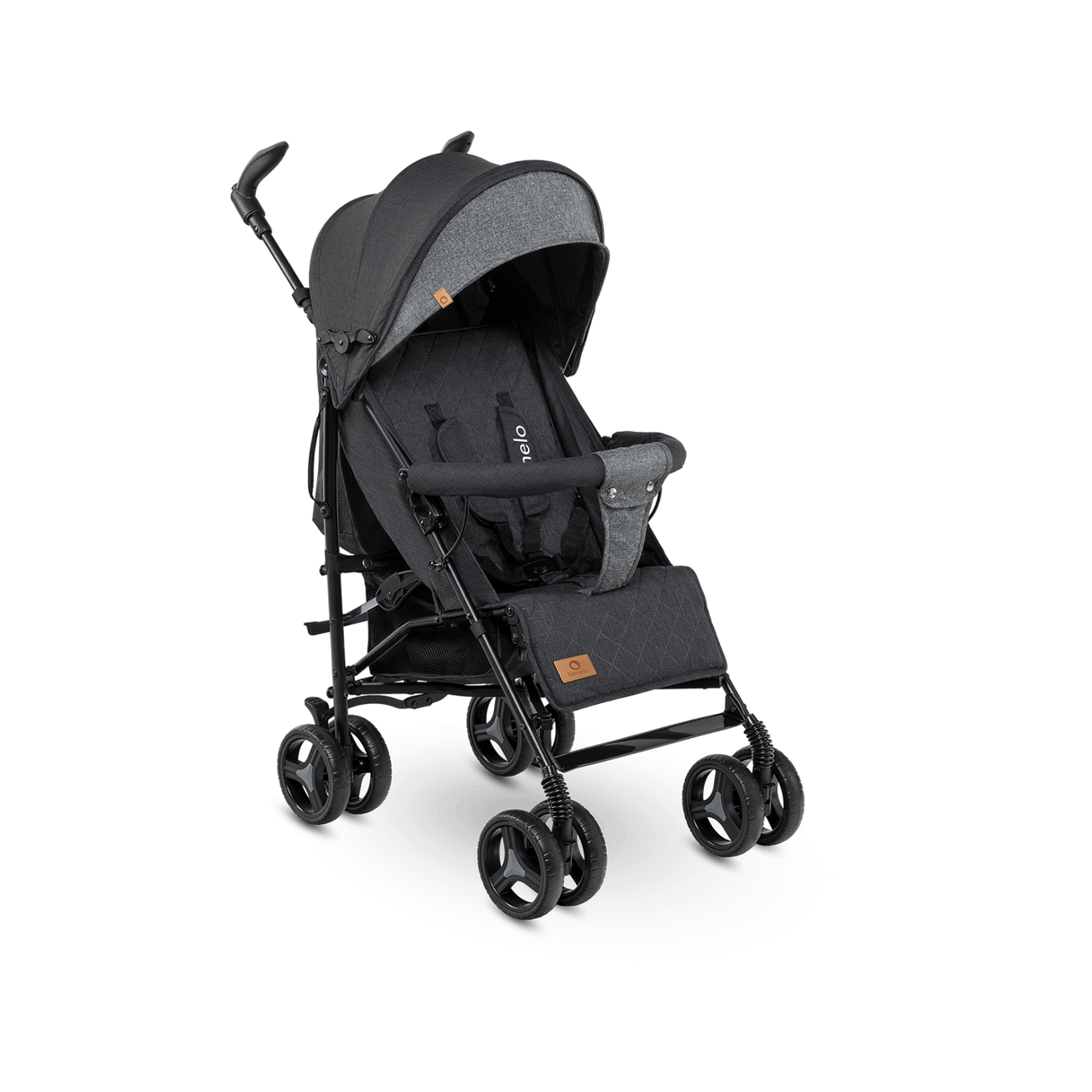 Прогулянкова коляска Lionelo IRMA BLACK, фото 1