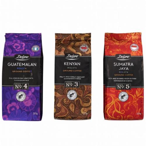 Кава мелена Deluxe MIX Kenyan, Guatemalan, Sumatra Java — 227 g, фото 1