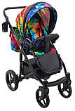 Коляска 2 в 1 Bair City Special 24 калейдоскоп, фото 7