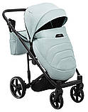 Коляска 2 в 1 Adamex Zico Tip TK-27 світло-блакитний, фото 8