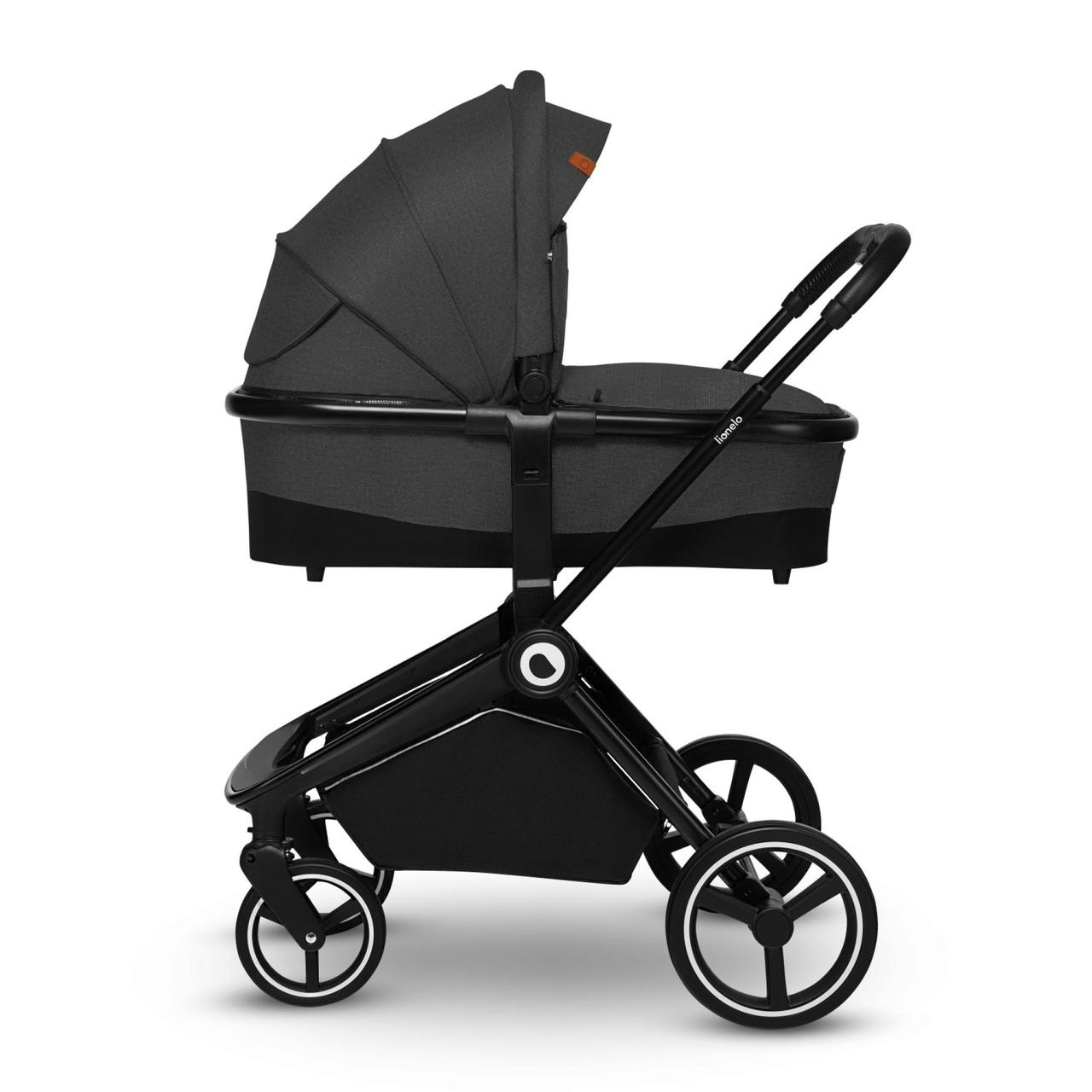 Універсальна коляска 2 в 1 Lionelo MIKA 2IN1 GREY GRAPHITE, фото 1