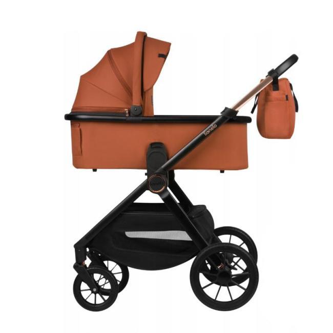 Універсальна коляска 2 в 1 Lionelo MIKA PLUS 2IN1 BROWN RUST, фото 1
