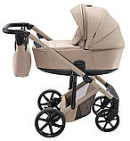 Коляска 2 в 1 Adamex Dolce Natura 14 sand, фото 3