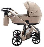 Коляска 2 в 1 Adamex Dolce Natura 14 sand, фото 4