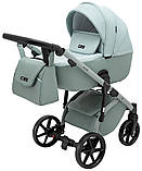 Коляска 2 в 1 Adamex Nola Natura 8 mint, фото 2