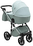 Коляска 2 в 1 Adamex Nola Natura 8 mint, фото 5