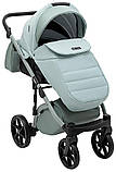 Коляска 2 в 1 Adamex Nola Natura 8 mint, фото 7